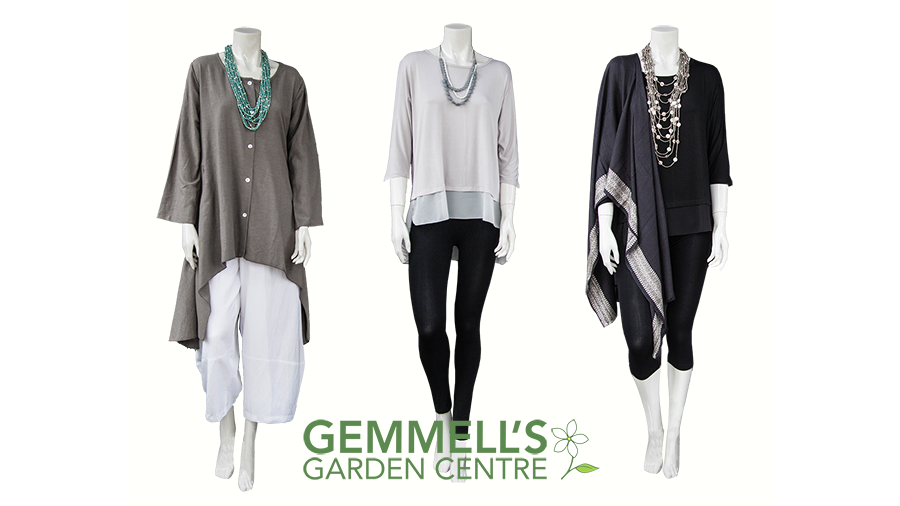 Clothing at Gemmell's Garden Centre