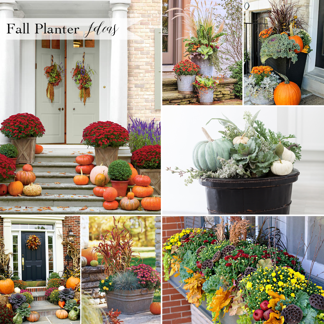 Celebrate Fall With These Beautiful Autumn Planter Decor Ideas For