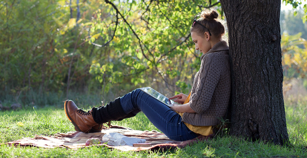 For the Love of Trees | Reading Under a Tree