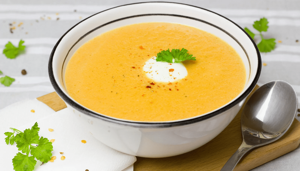 Roasted Carrot Ginger Soup